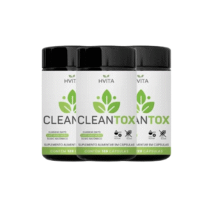CLEANTOX KIT 3 UNIDADES COM FRETE GRATIS