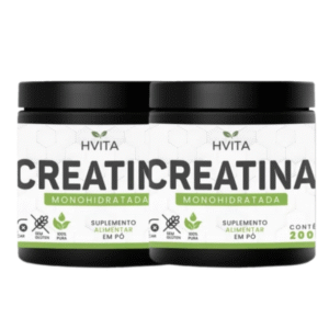 CREATINA HVITA KIT COM 2 UNIDADES